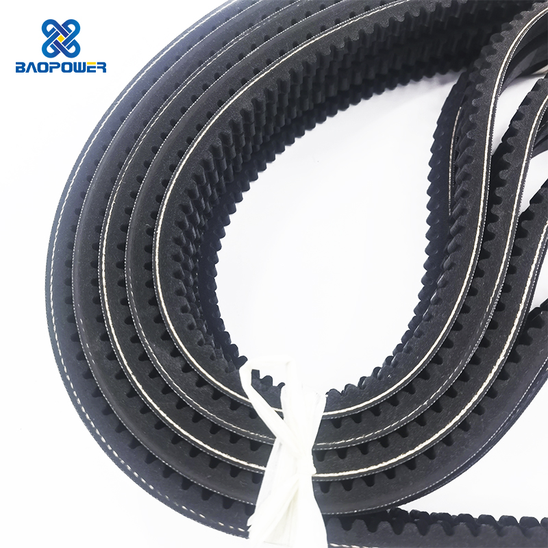 Transmission Tooth Rubber Belts For Industrial Machine Cogged V Belt Drive Belt