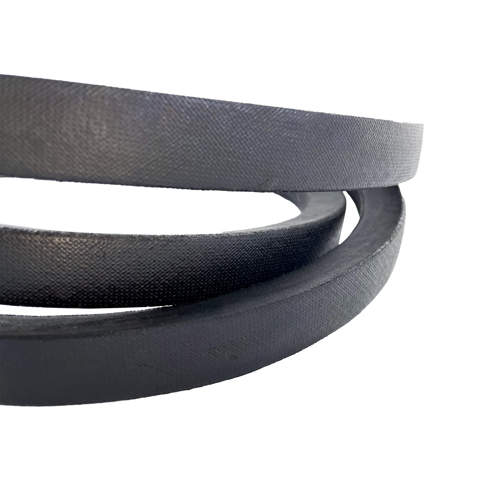 thumbnail interactive-video image 1 of A 725 Li Rubber V-Belt – Wrapped – 13mm Width X 8mm Height – Inside Circumference – Black 1 of 5