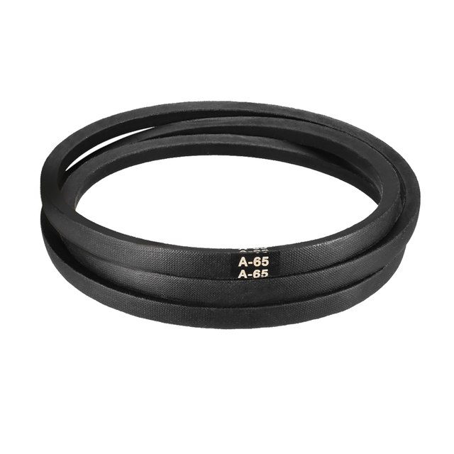 Three wrapped classical v belt for combine harvesters