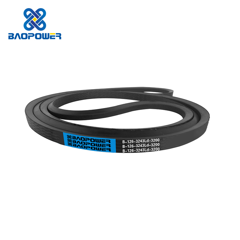 Industrial Wear-resistant Triangle V Belt Flat Drive Rubber V-belts