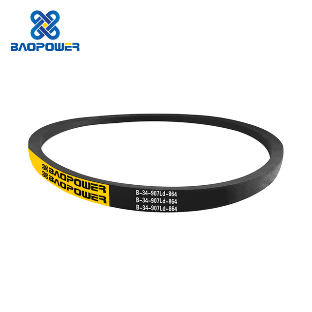 Power Transmission Classical Wrapped V Belt Rubber Belt Adjustable V Belt