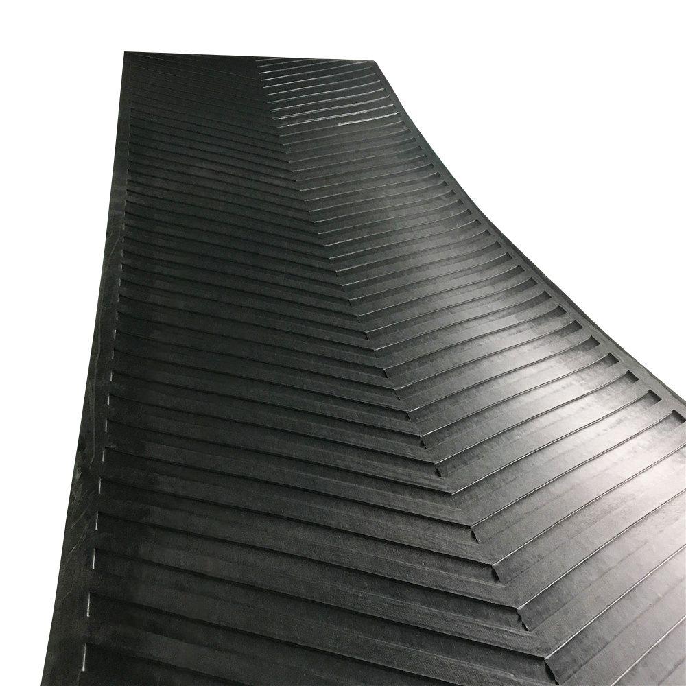 Herringbone Chevron Pattern Rubber Conveyor Belt