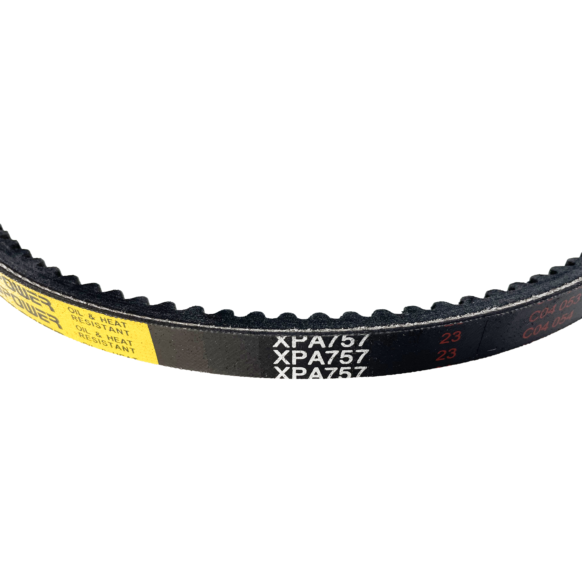 Triangle Transmission Belt Black Toothed V-Belt 
